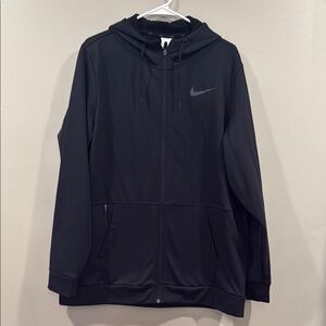Nike Black Performance Jacket with Hood